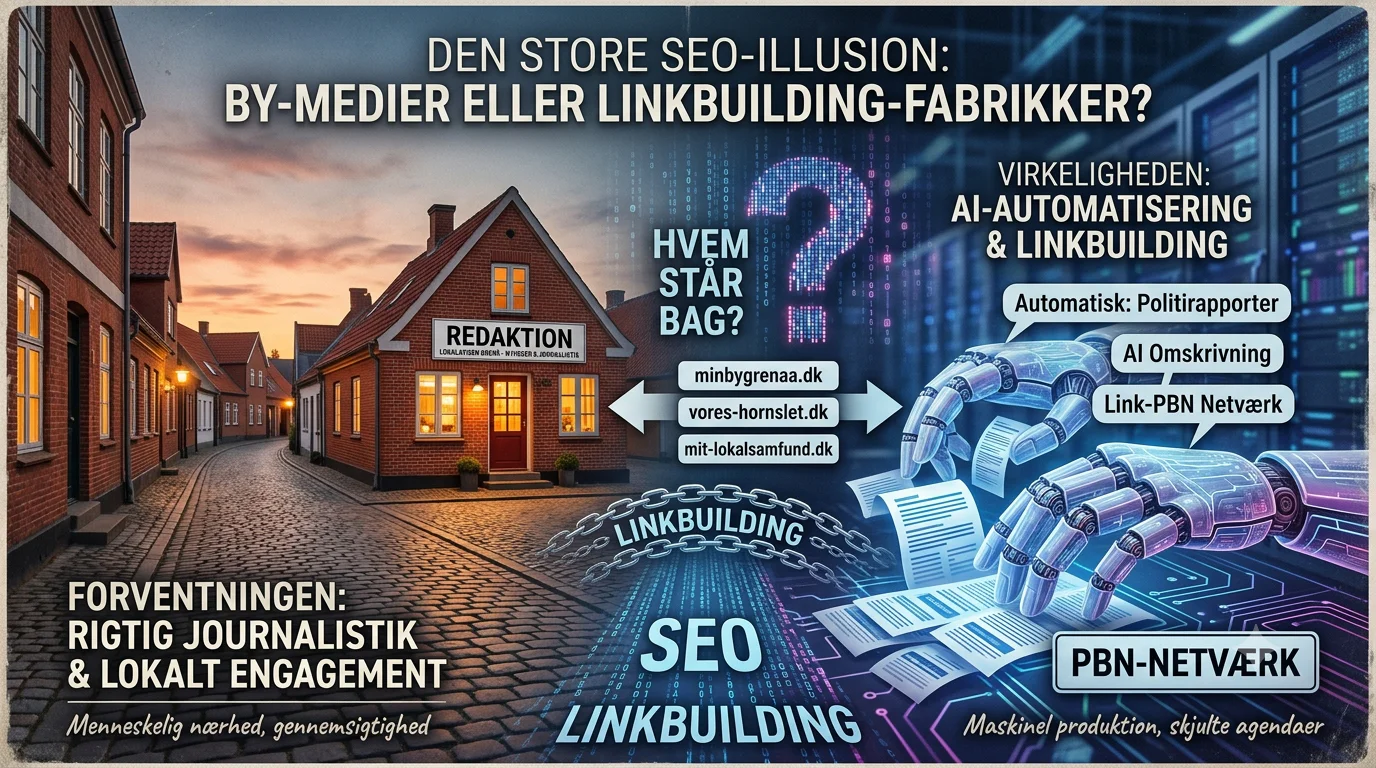 Den store SEO-illusion: Virksomheder betaler kassen for værdiløse links i "by-medier" 1 Den store SEO-illusion: Virksomheder betaler kassen for værdiløse links i “by-medier”
